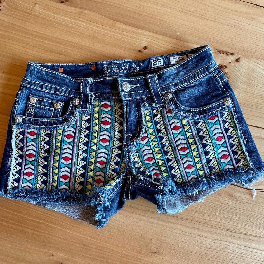 Miss Me Denim Shorts